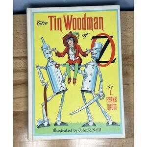 The Tin Woodman Of Oz Published 1918 Frank Baum Illustrated Hardcover Wizard